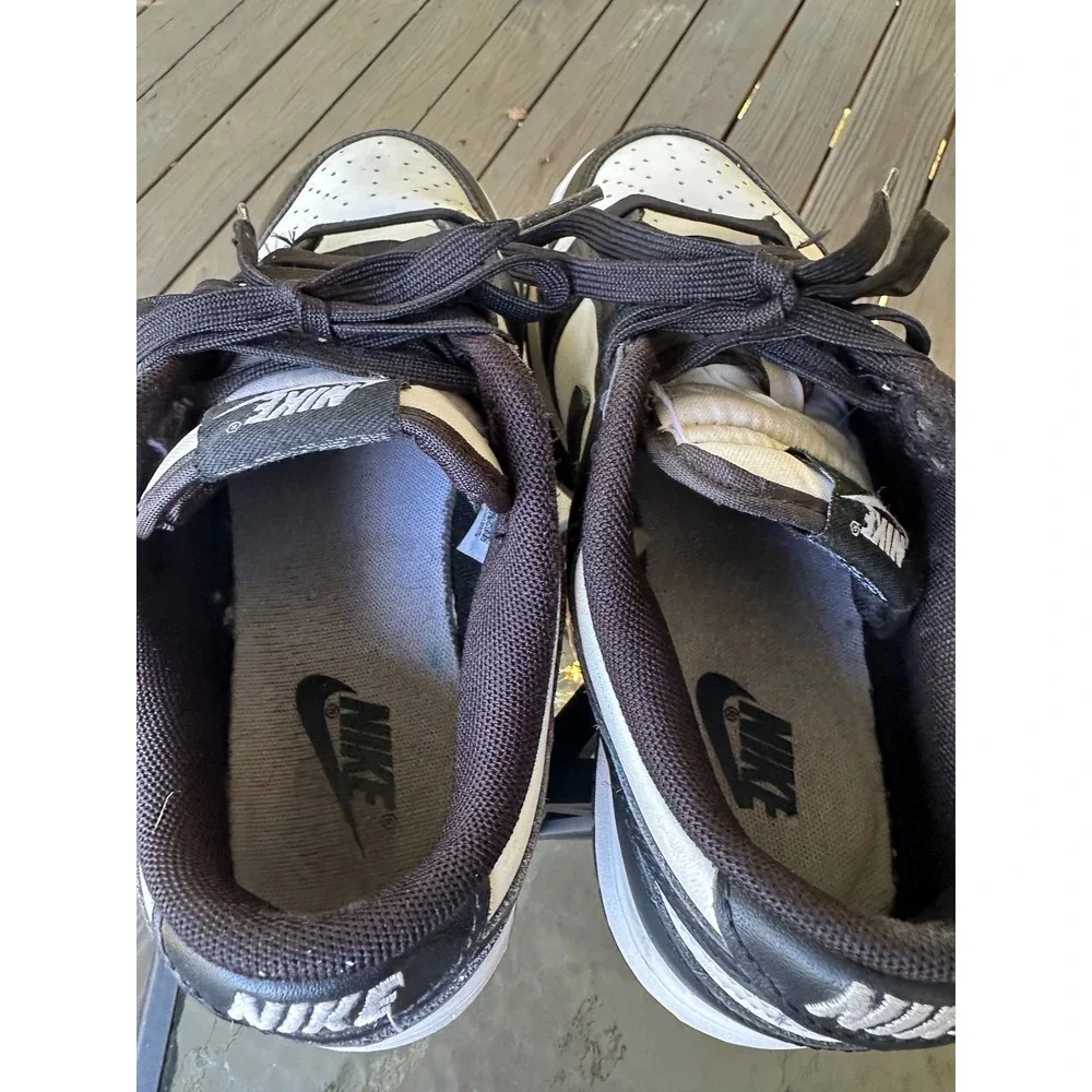 Nike Dunk‎ Low Panda Black White Sneakers Shoes DD1391-100 Youth Size 6.5
